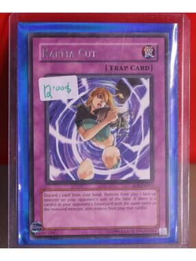 Yu-Gi-Oh Karma Cut SOI-EN053 Ultra Rare Unlimited Trap Card LP